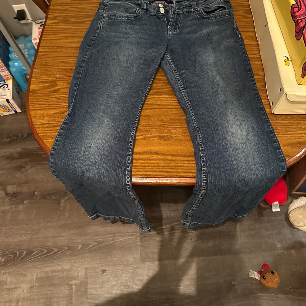 Classic Blue Boot Cut Jeans for Women